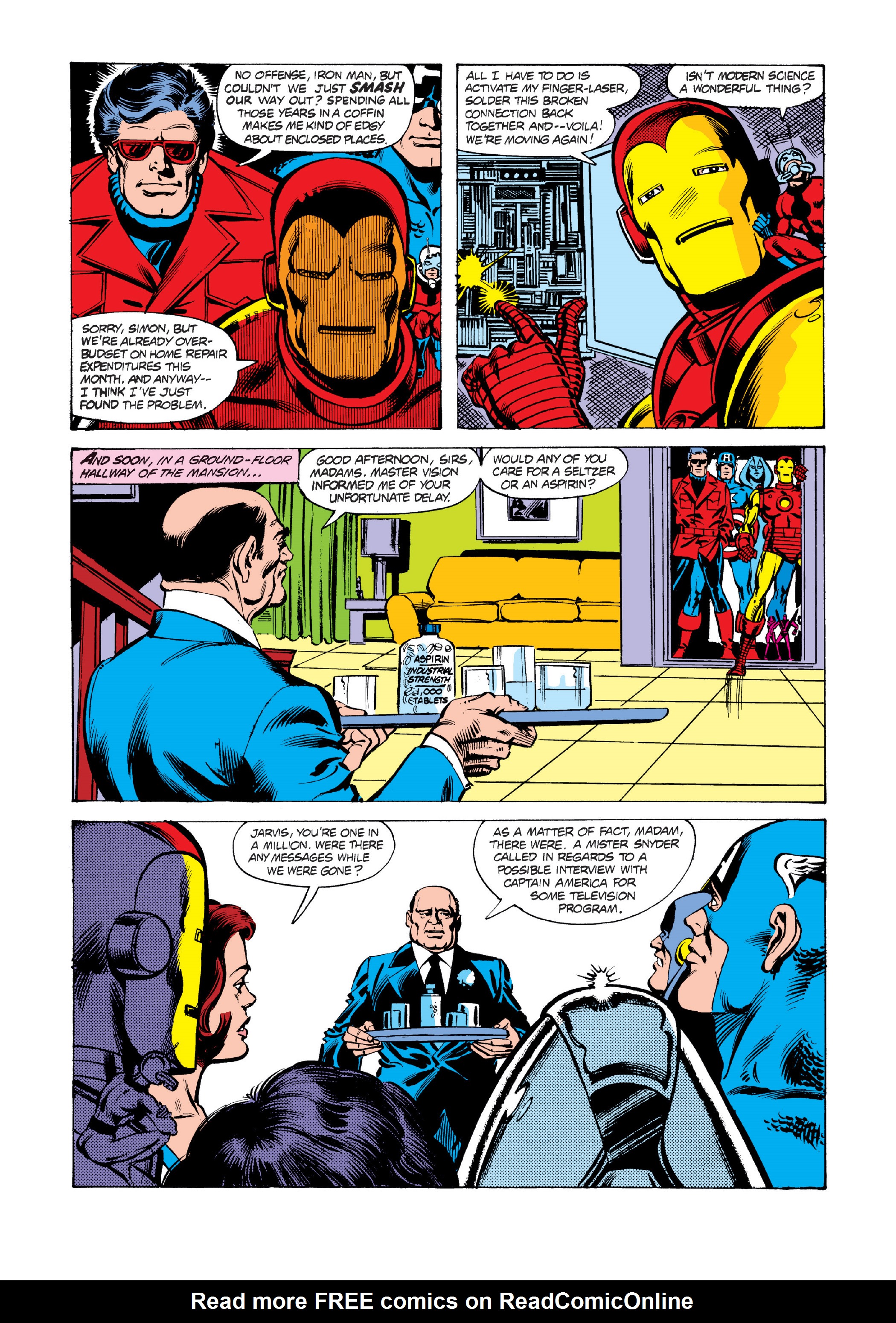 Read online Marvel Masterworks: The Avengers comic -  Issue # TPB 19 (Part 2) - 58