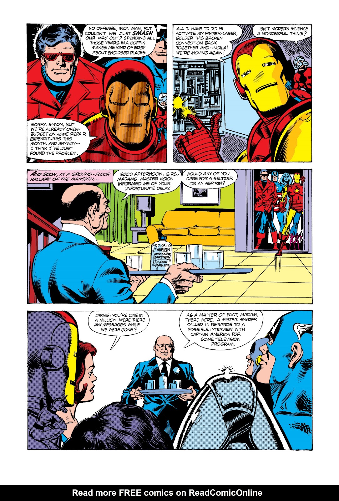 Marvel Masterworks: The Avengers issue TPB 19 (Part 2) - Page 58