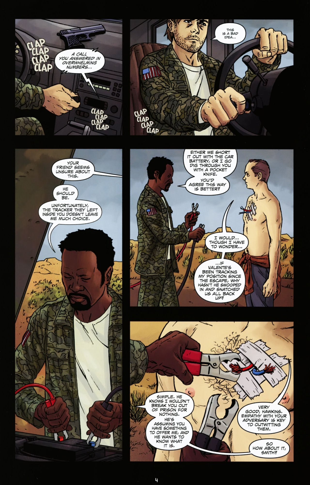 Read online Jericho comic -  Issue #5 - 7