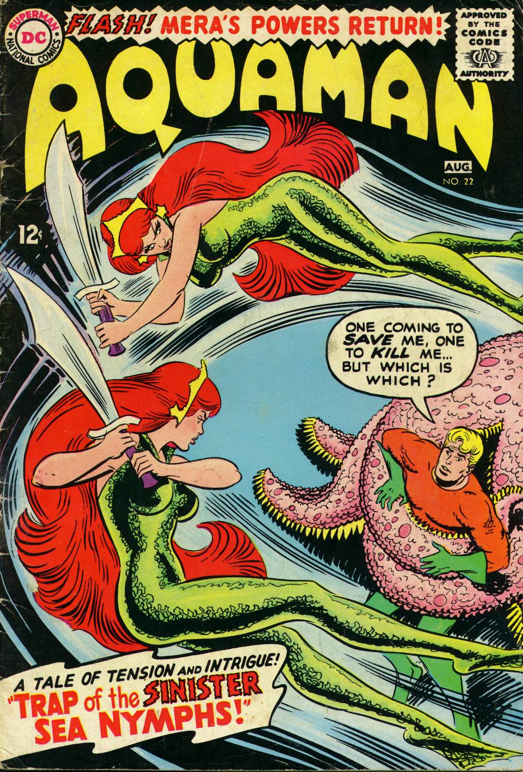 Read online Aquaman (1962) comic -  Issue #22 - 1