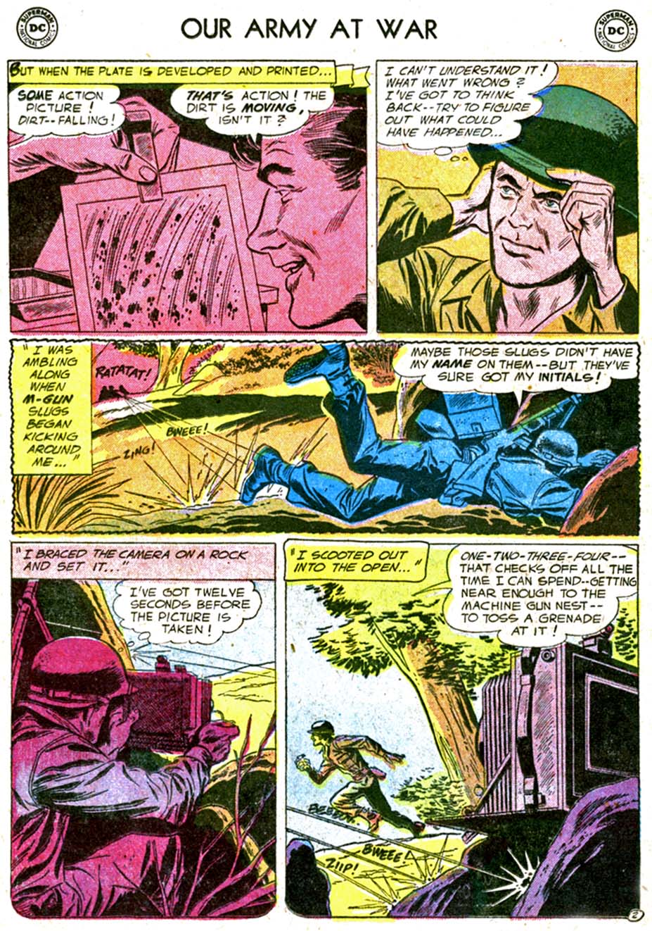 Read online Our Army at War (1952) comic -  Issue #49 - 20