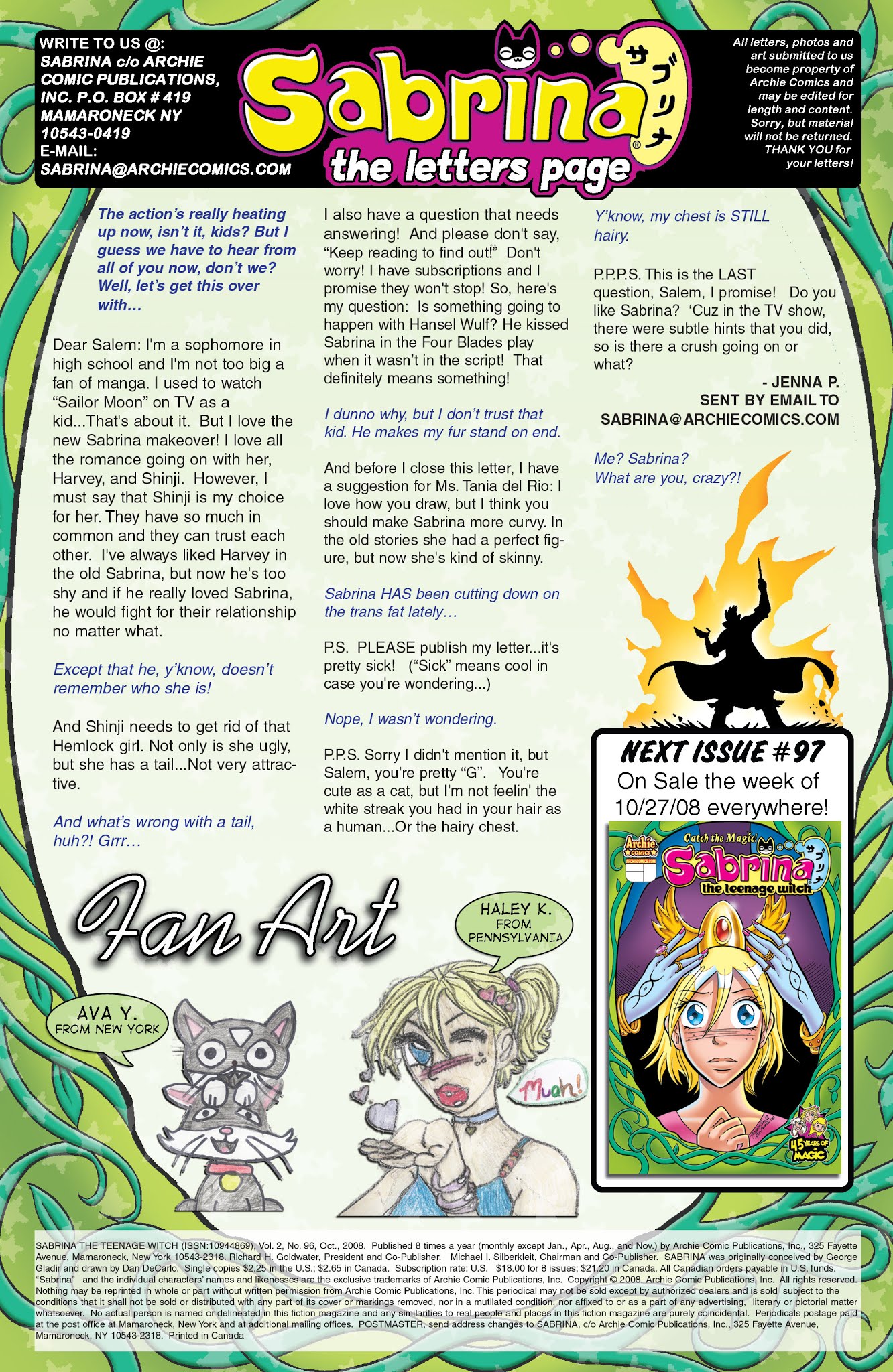 Read online Sabrina the Teenage Witch (2000) comic -  Issue #96 - 25