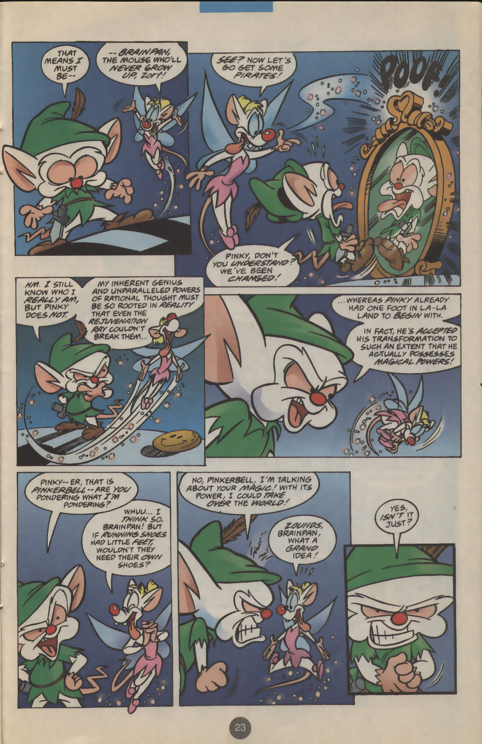 Read online Pinky and The Brain comic -  Issue #13 - 18