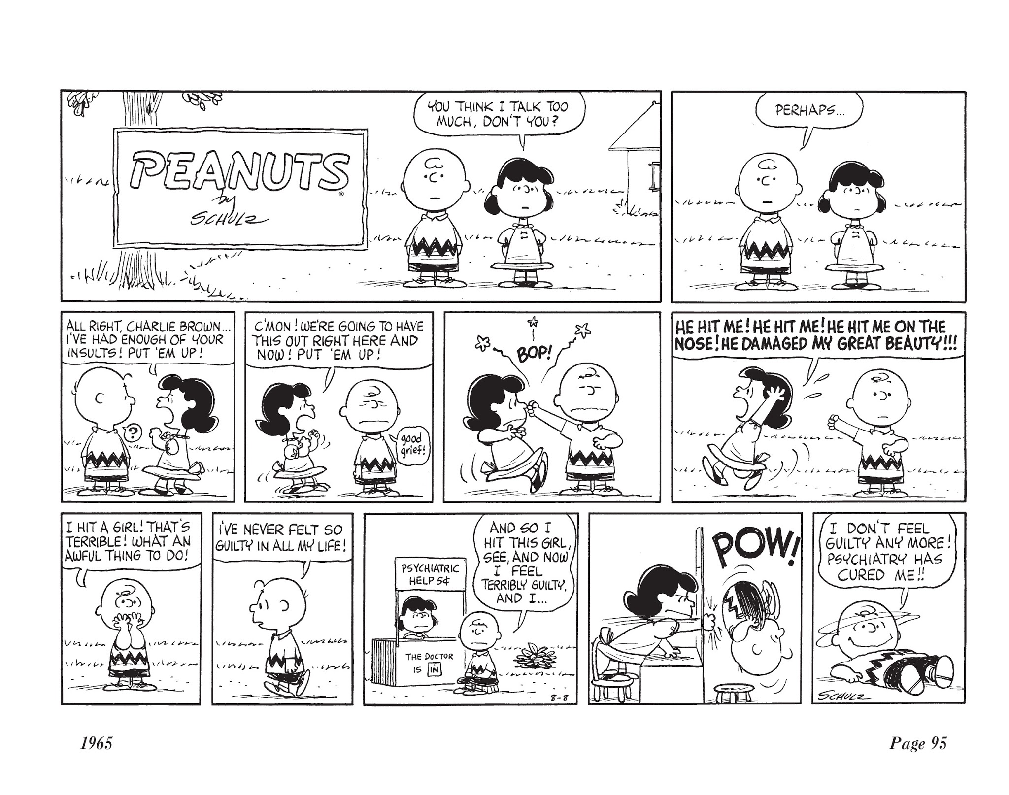 Read online The Complete Peanuts comic -  Issue # TPB 8 - 107