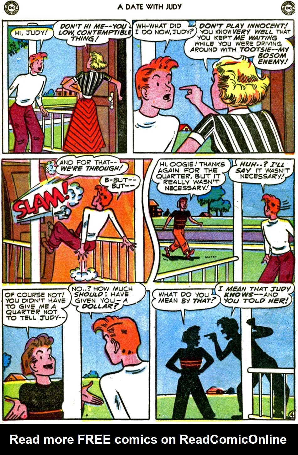 Read online A Date with Judy comic -  Issue #16 - 6