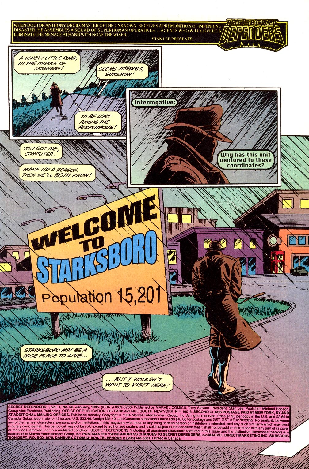 Read online Secret Defenders comic -  Issue #23 - 2