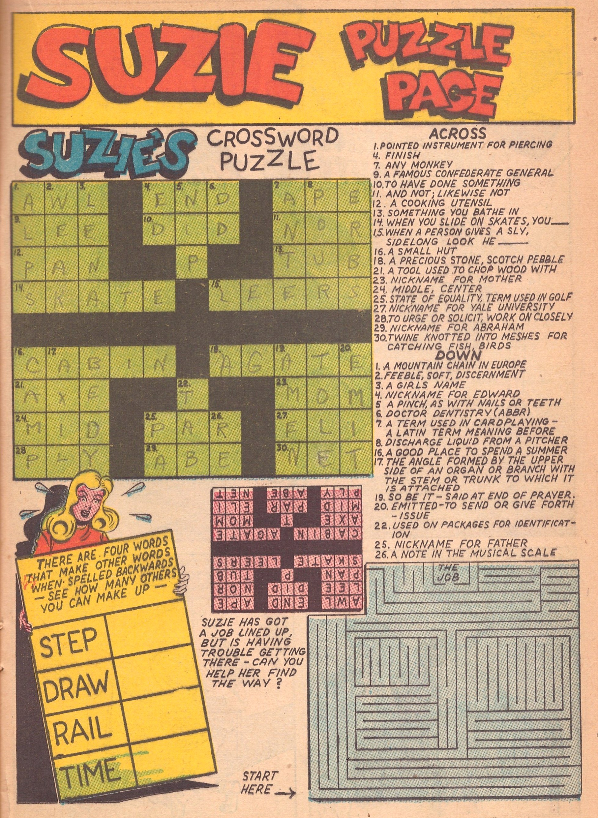 Read online Suzie Comics comic -  Issue #54 - 19