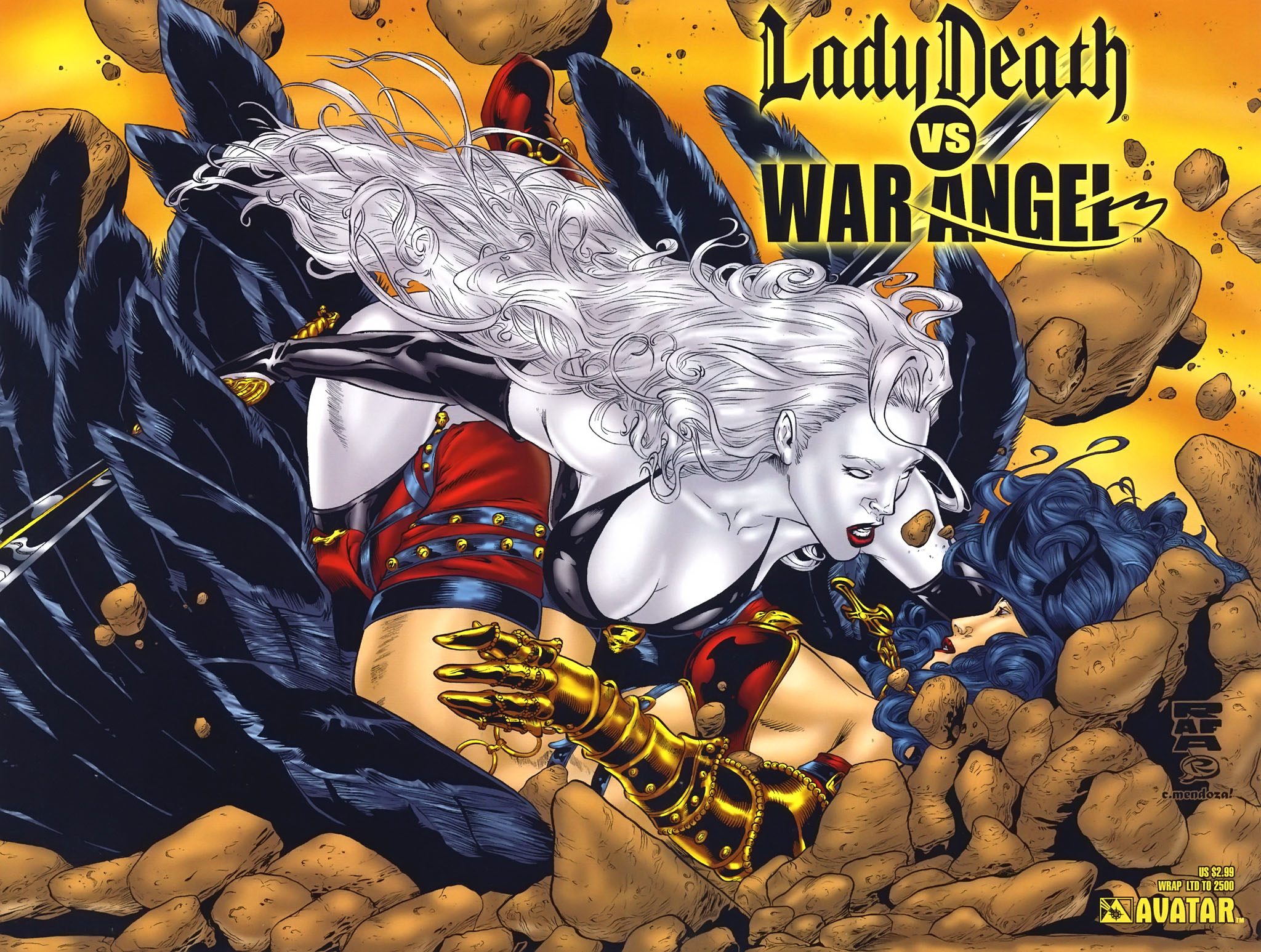 Read online Brian Pulido's Lady Death vs War Angel comic -  Issue # Full - 8