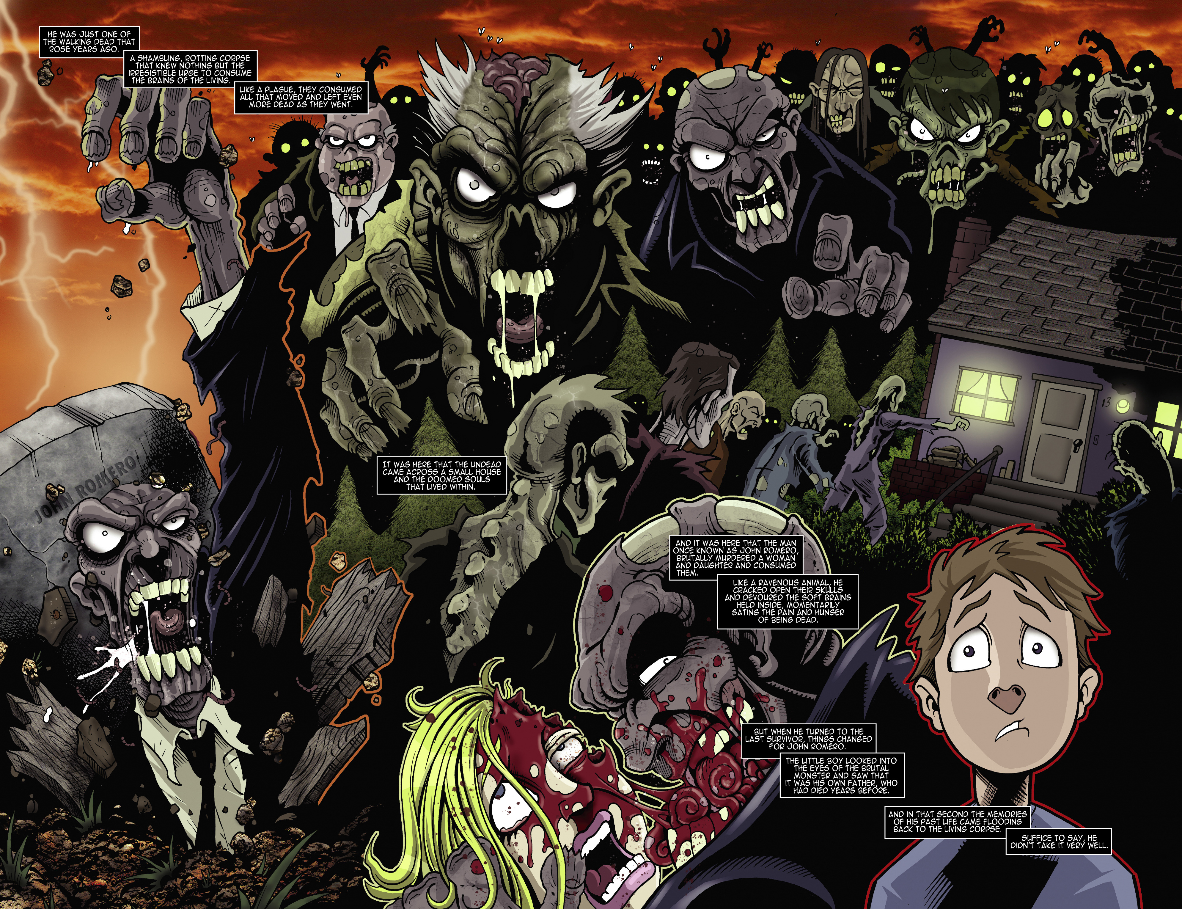 Read online The Living Corpse: Exhumed comic -  Issue #1 - 4
