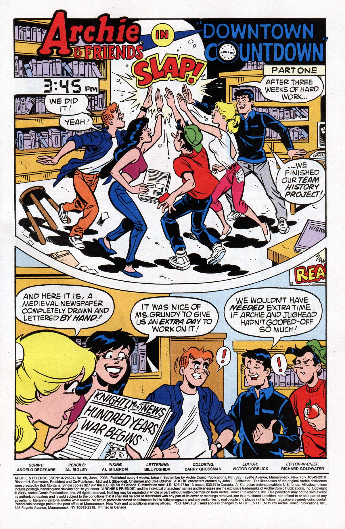 Read online Archie & Friends (1992) comic -  Issue #69 - 2