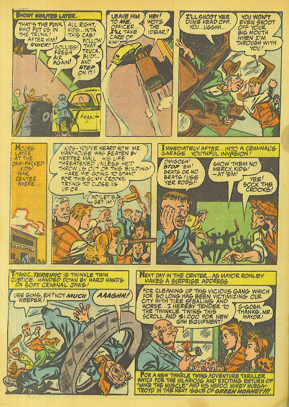 Read online Green Hornet Comics comic -  Issue #22 - 33
