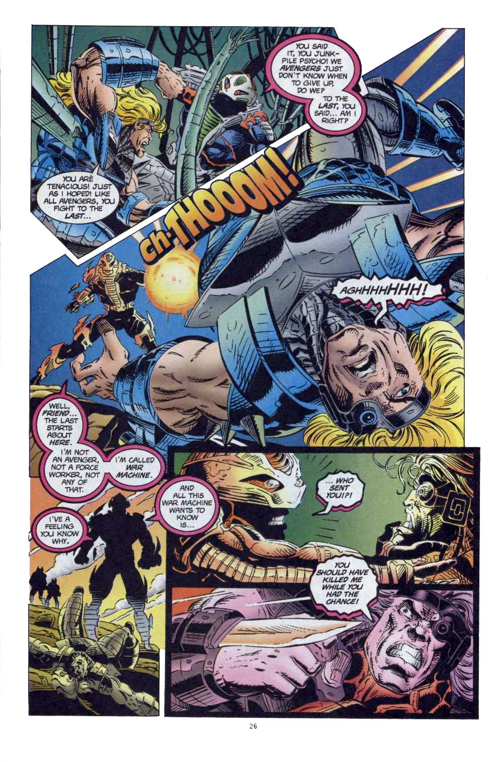 Read online War Machine (1994) comic -  Issue #21 - 18