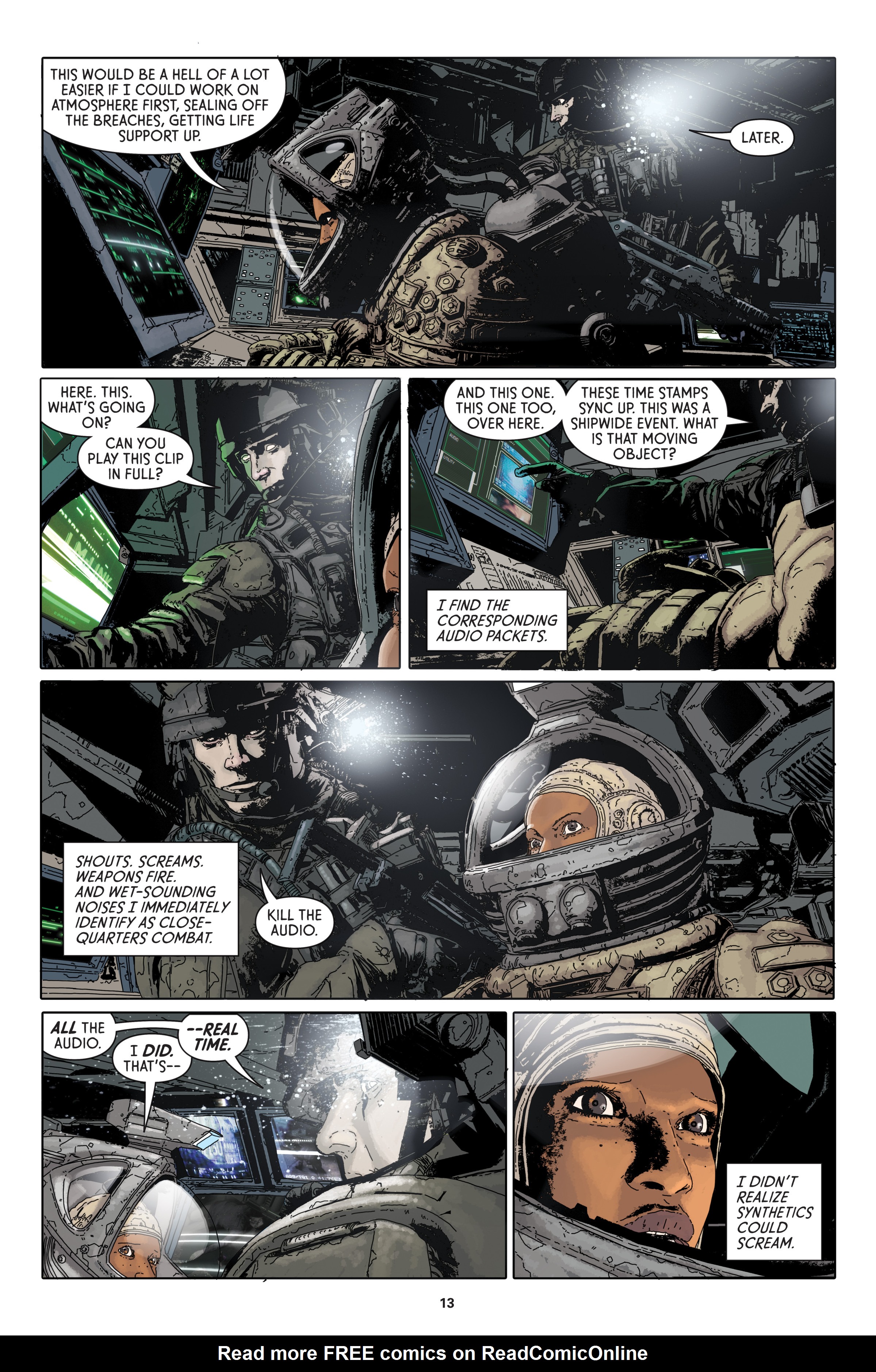 Read online Aliens: Defiance Library Edition comic -  Issue # TPB (Part 1) - 14