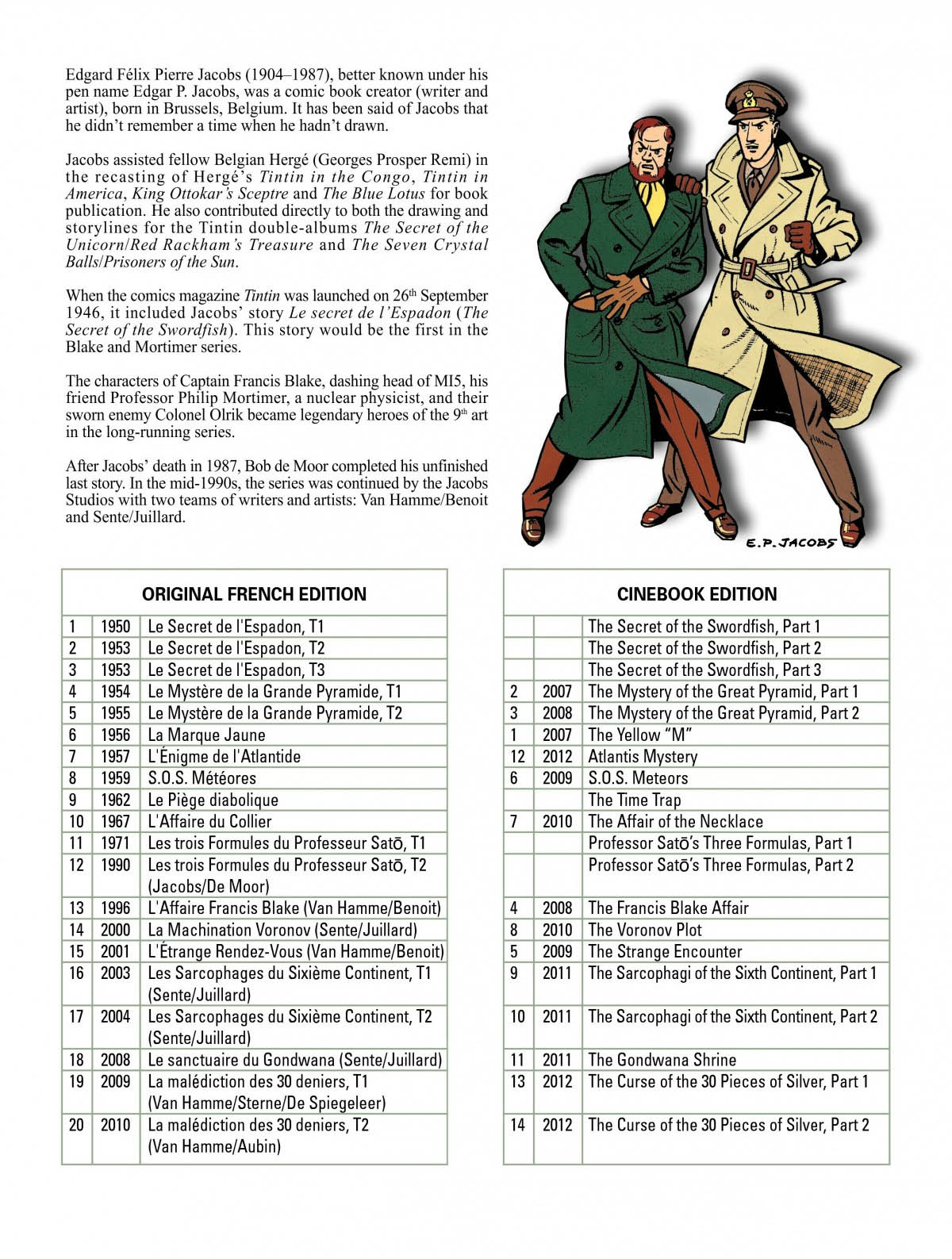 Read online The Adventures of Blake & Mortimer comic -  Issue #10 - 66