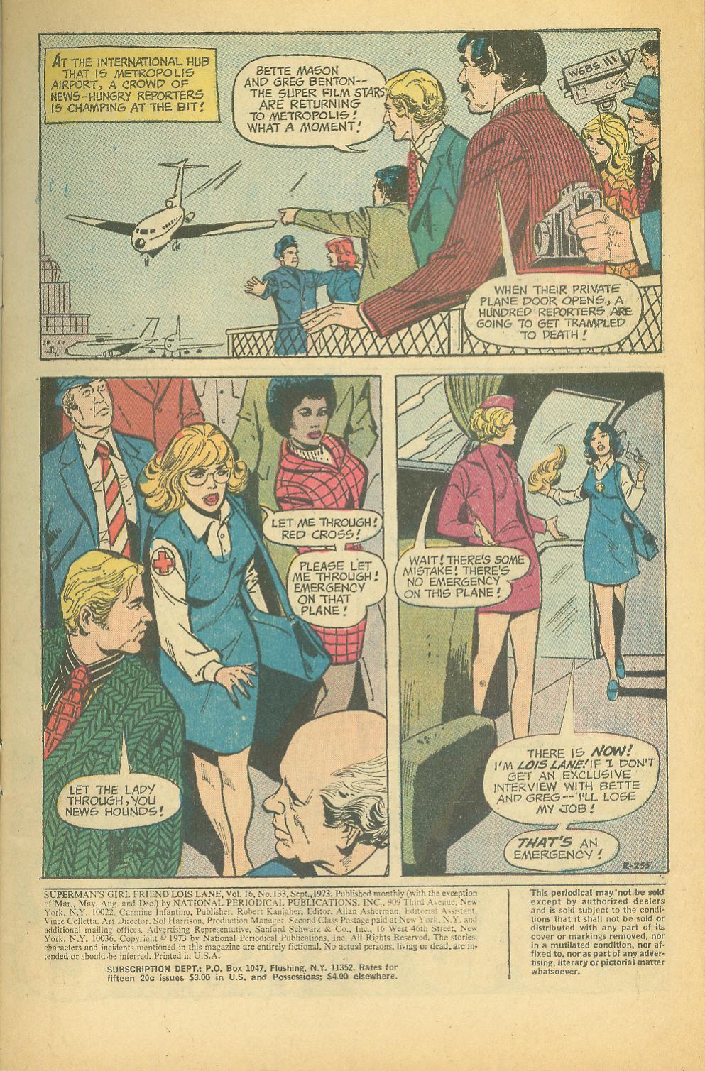 Superman's Girl Friend, Lois Lane issue 133 - Page 3