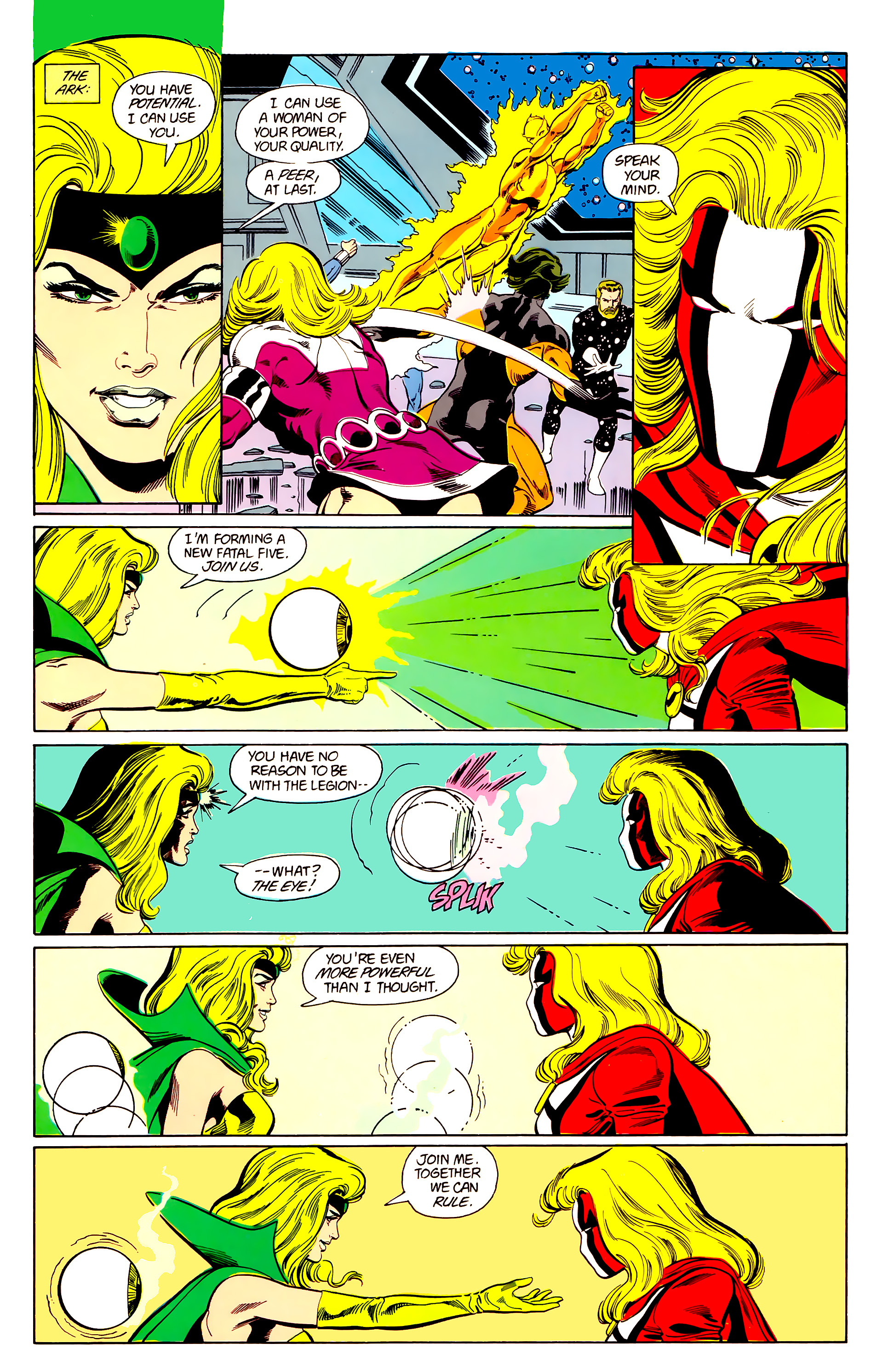 Read online Legion of Super-Heroes (1984) comic -  Issue #21 - 19