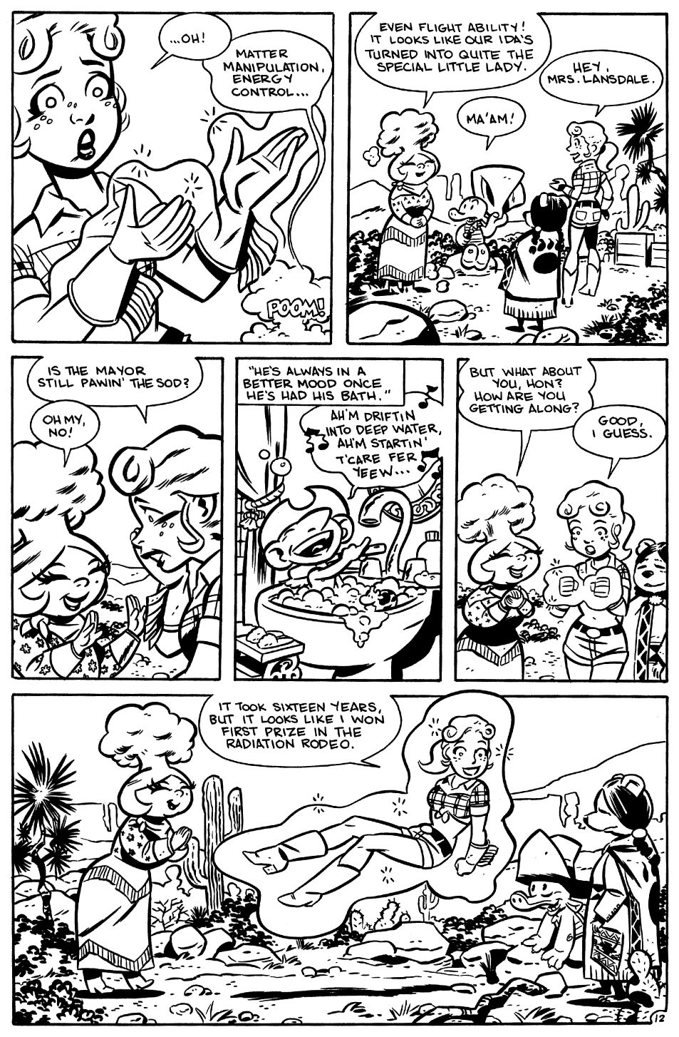 Read online Mutant, Texas: Tales of Sheriff Ida Red comic -  Issue #2 - 14