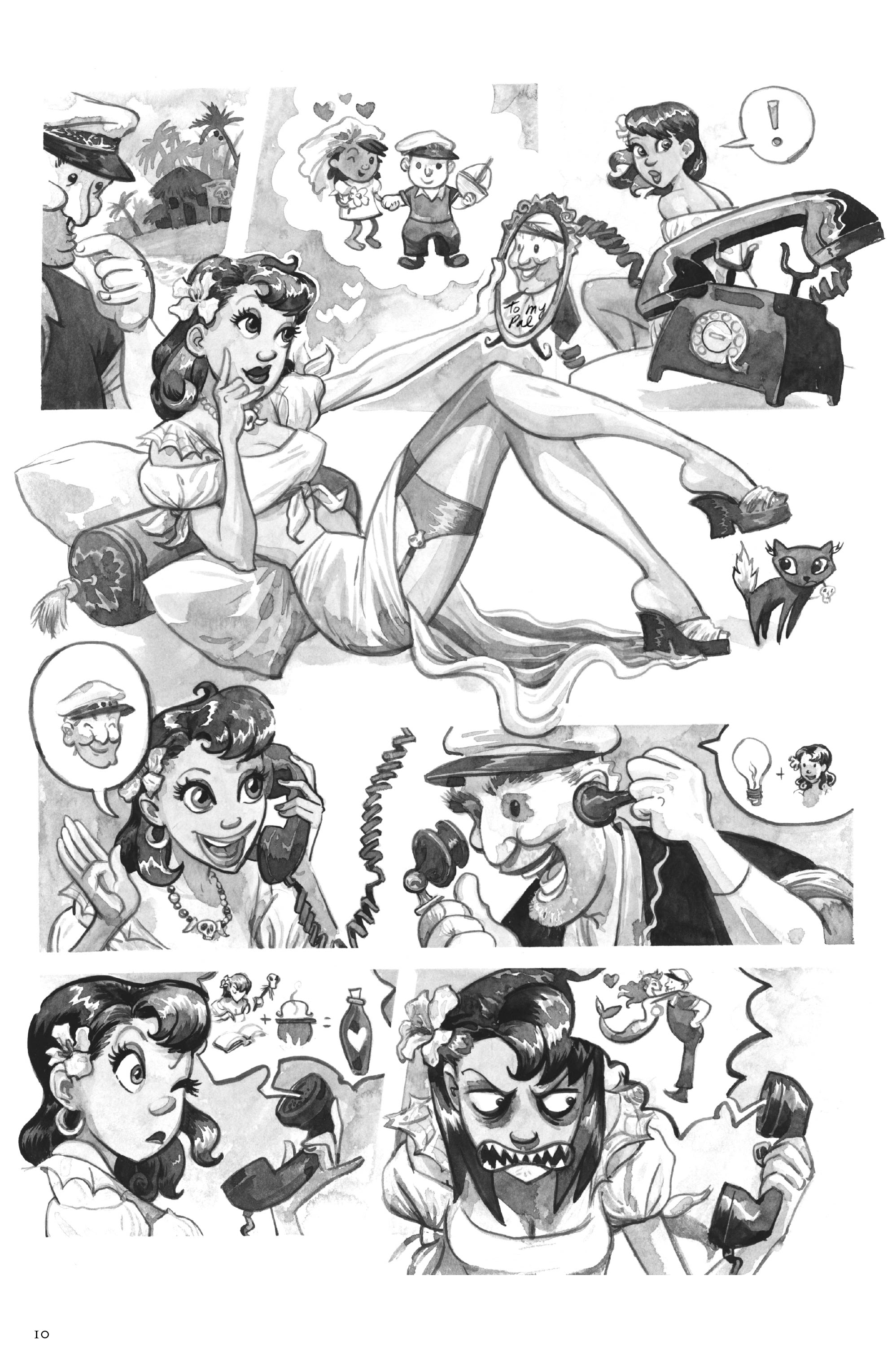 Read online Drawing Lines: An Anthology of Women Cartoonists comic -  Issue # TPB - 10