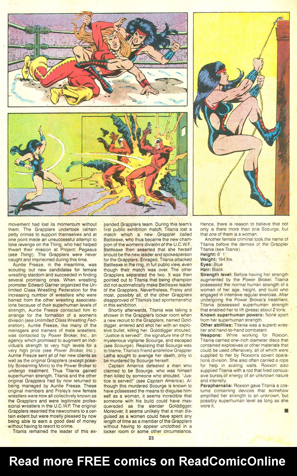 Read online The Official Handbook of the Marvel Universe Deluxe Edition comic -  Issue #20 - 25