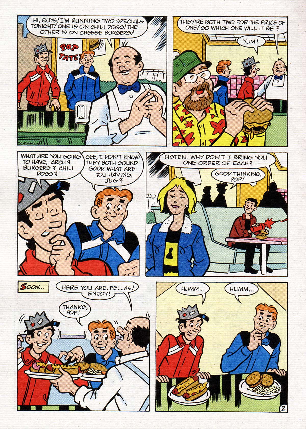 Read online Jughead's Double Digest Magazine comic -  Issue #100 - 185