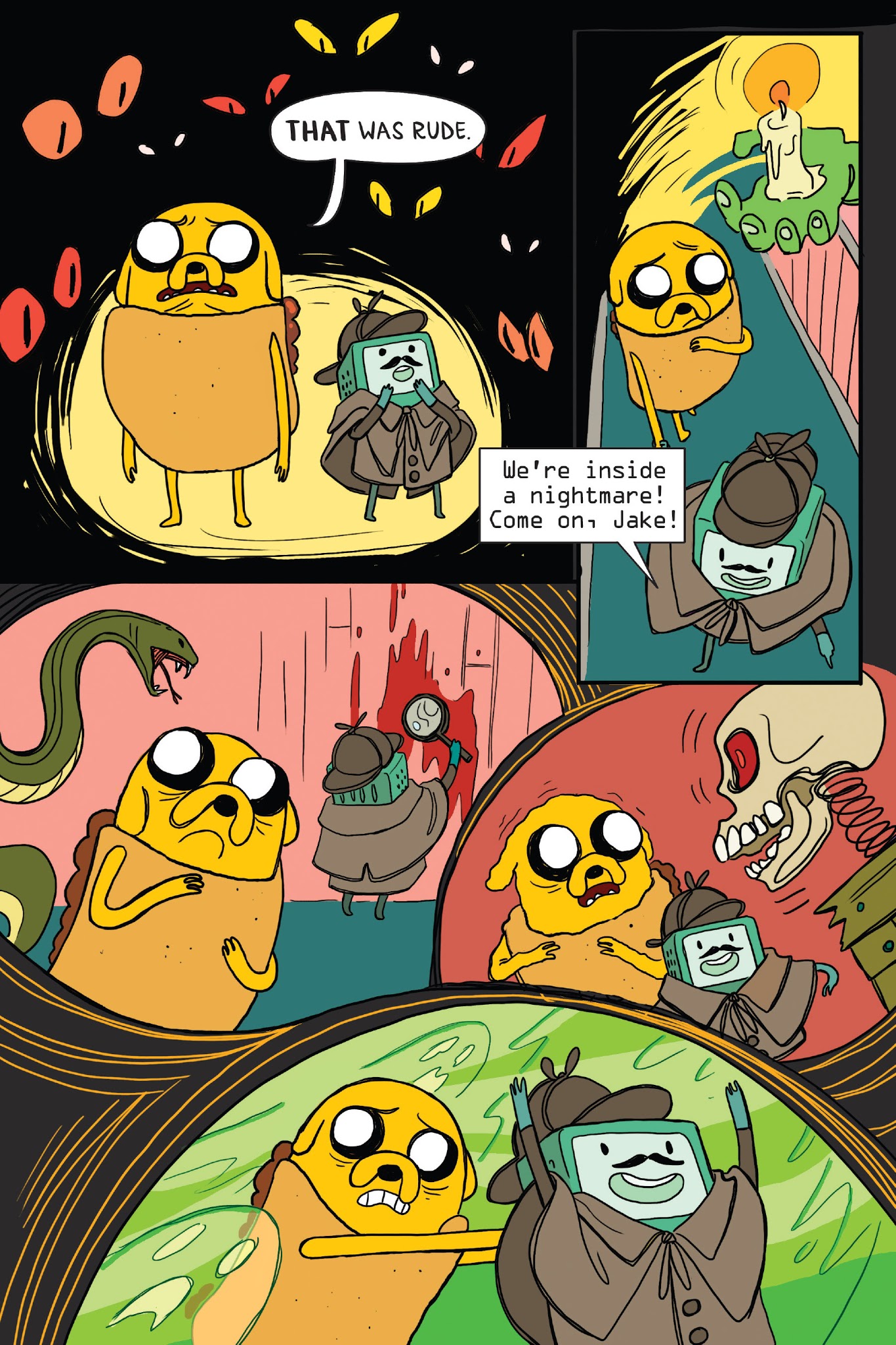 Read online Adventure Time: Masked Mayhem comic -  Issue # TPB - 89