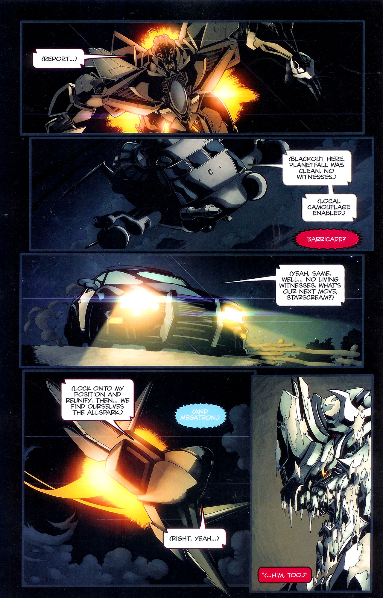 Read online Transformers: Movie Prequel comic -  Issue #4 - 6