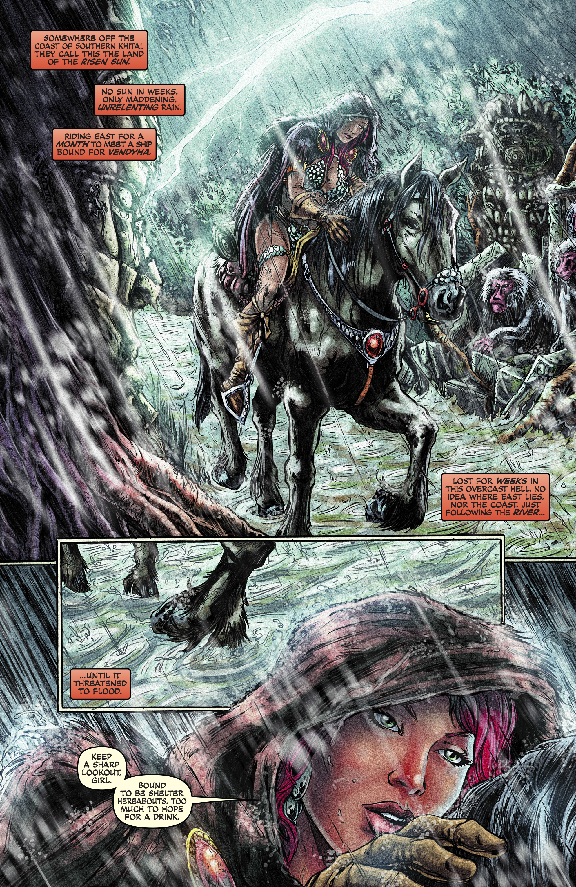 Read online Red Sonja Travels comic -  Issue # TPB 2 (Part 1) - 105