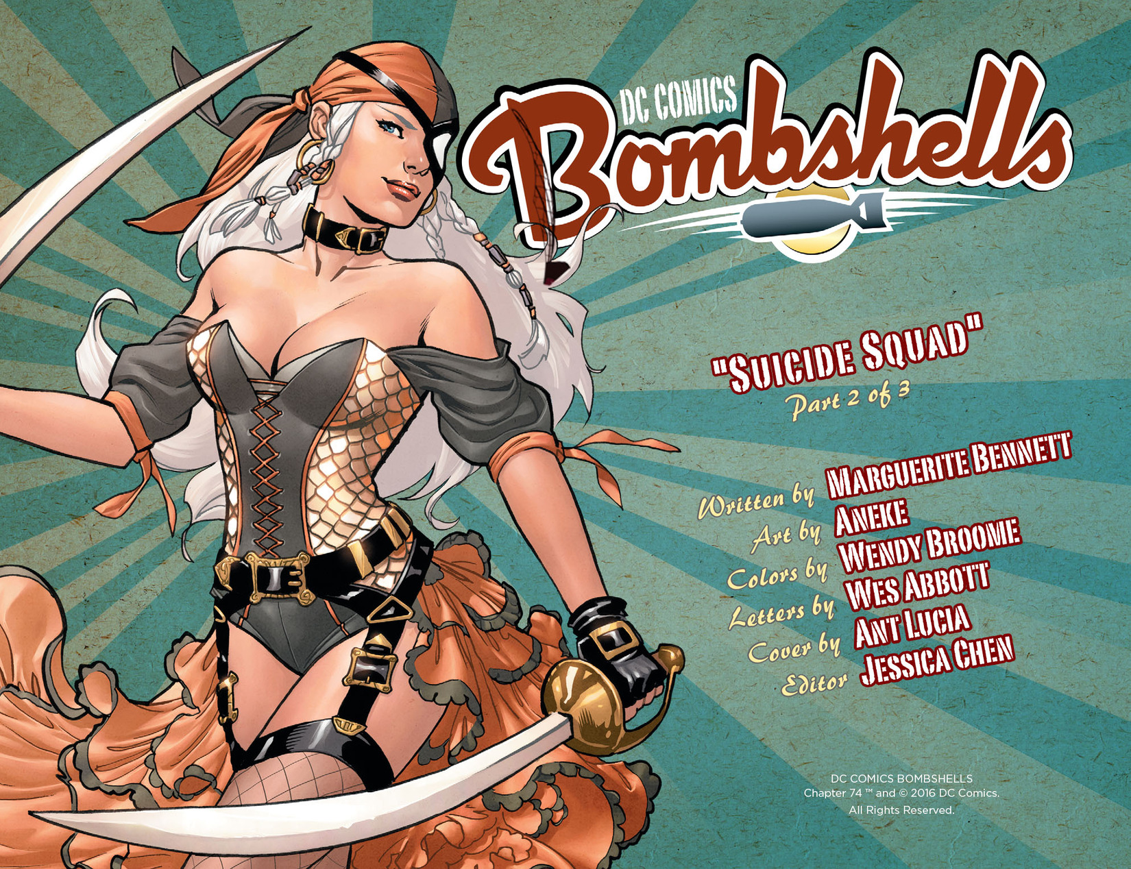 Read online DC Comics: Bombshells comic -  Issue #74 - 2