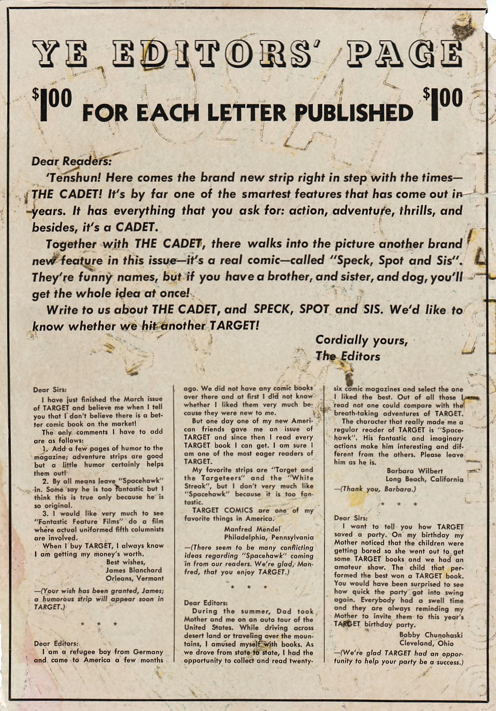 Read online Target Comics comic -  Issue #17 - 2