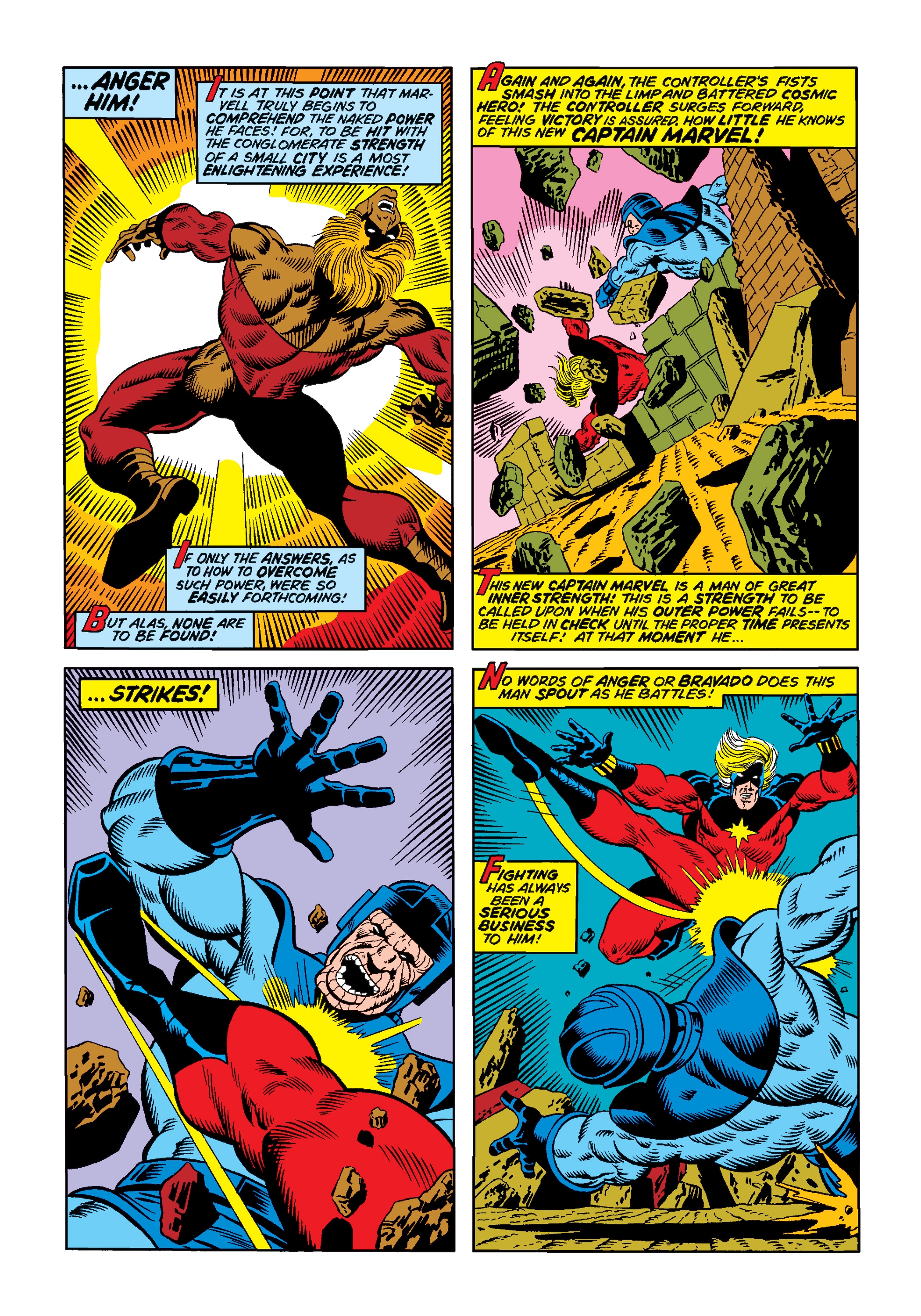 Read online Marvel Masterworks: Captain Marvel comic -  Issue # TPB 3 (Part 3) - 7