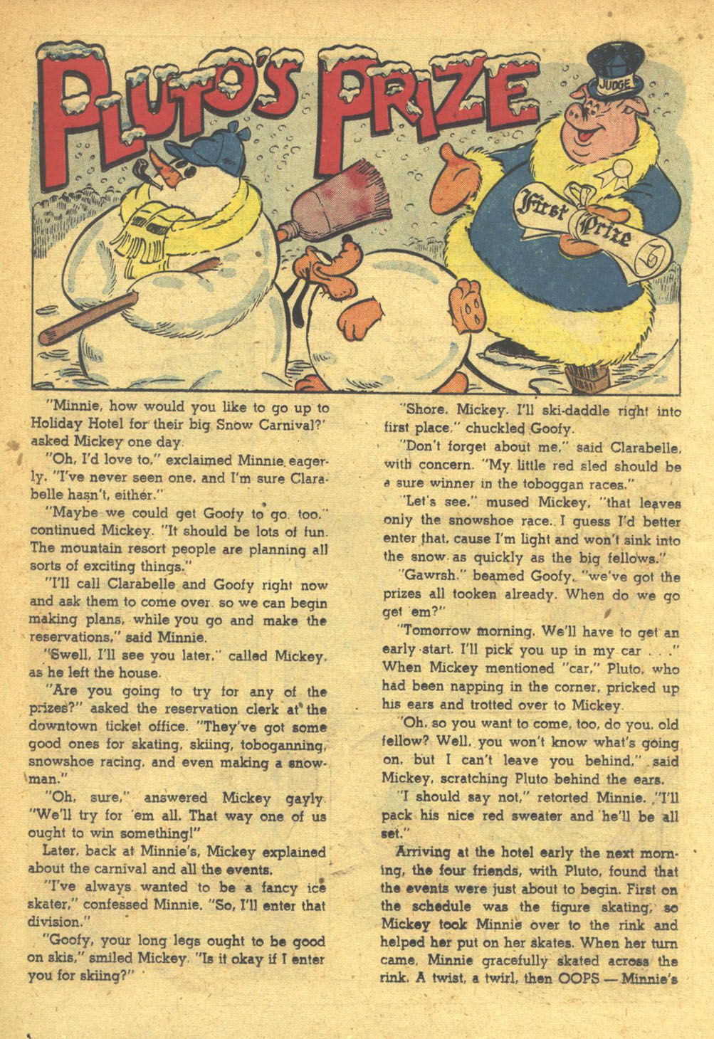 Read online Walt Disney's Comics and Stories comic -  Issue #149 - 34