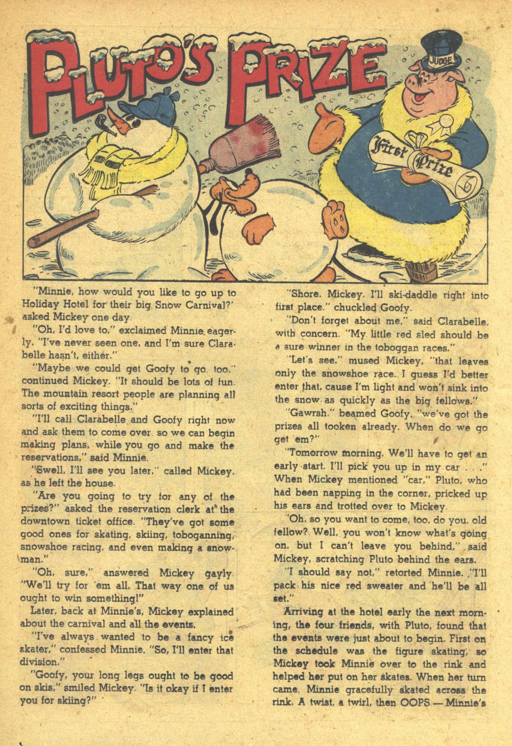 Read online Walt Disney's Comics and Stories comic -  Issue #149 - 34
