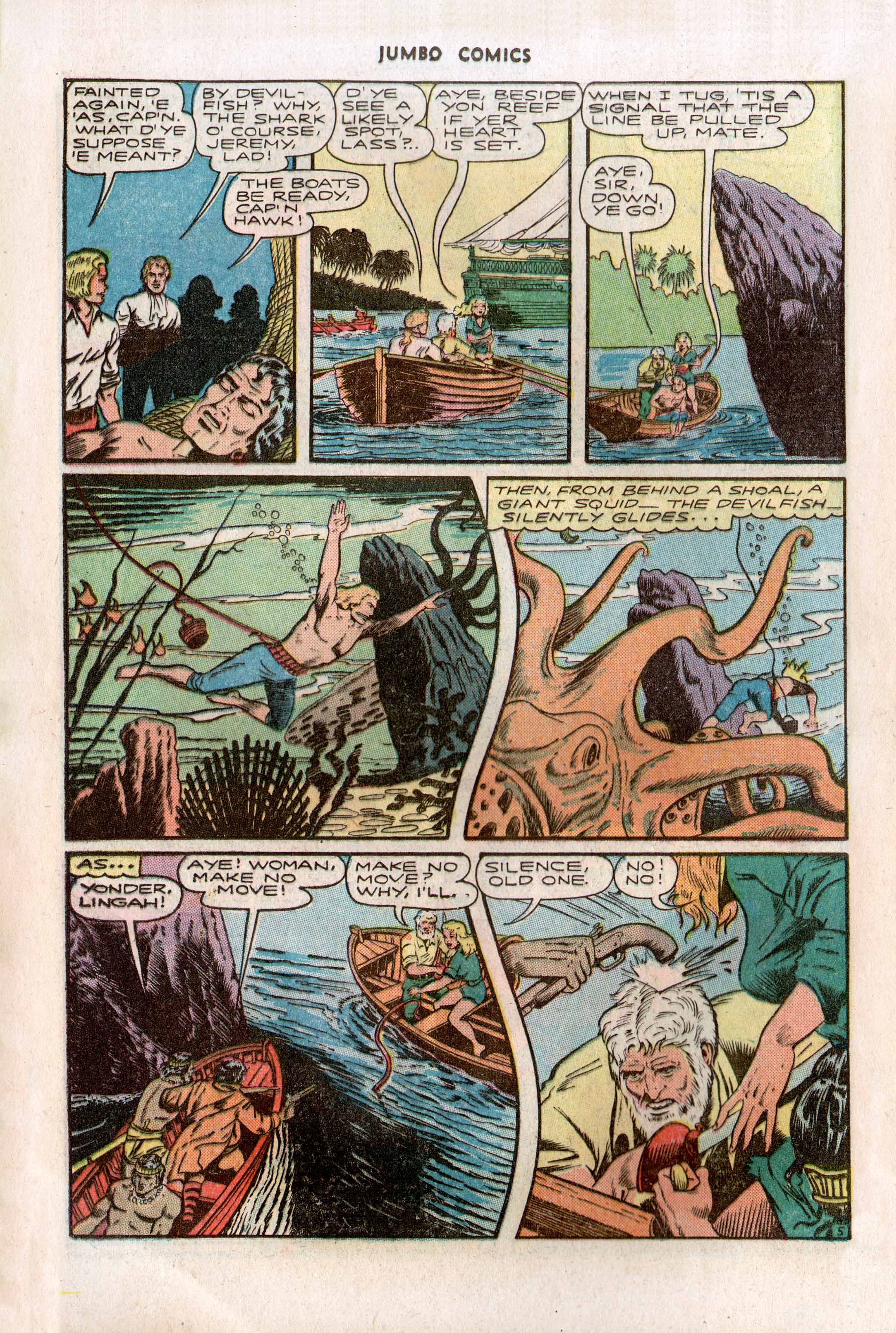 Read online Jumbo Comics comic -  Issue #93 - 24