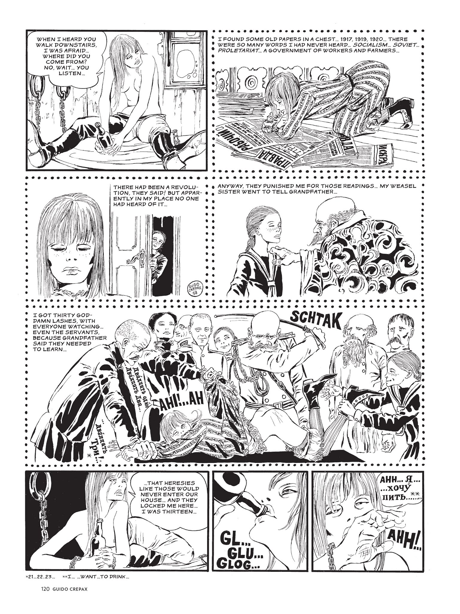 Read online The Complete Crepax comic -  Issue # TPB 1 - 114