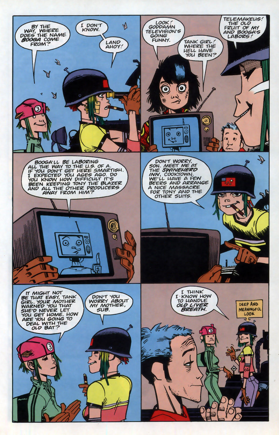Read online Tank Girl: The Odyssey comic -  Issue #4 - 17