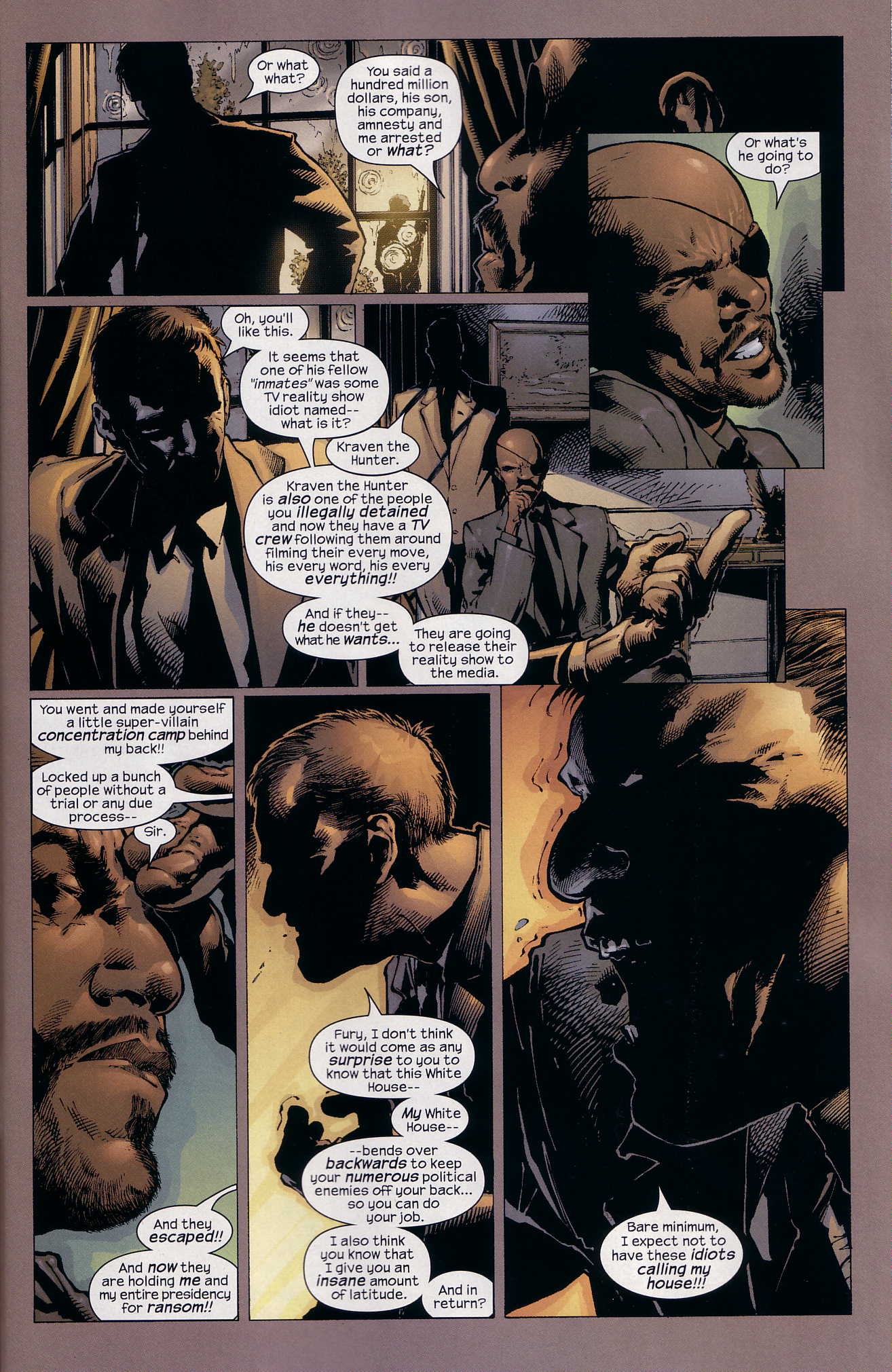Read online Ultimate Six comic -  Issue #4 - 6