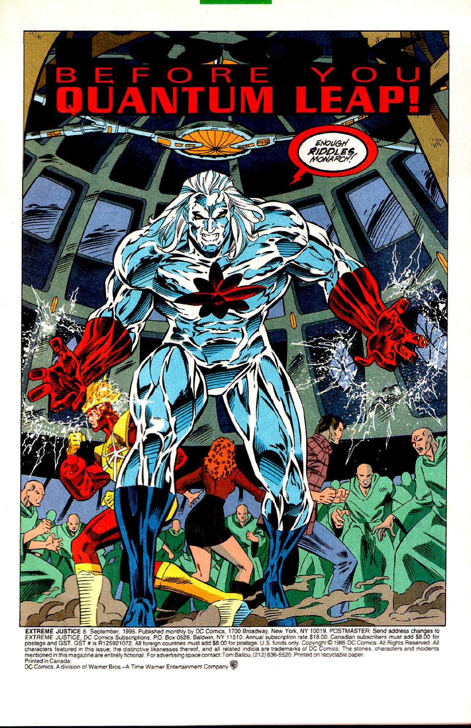 Read online Extreme Justice comic -  Issue #8 - 2