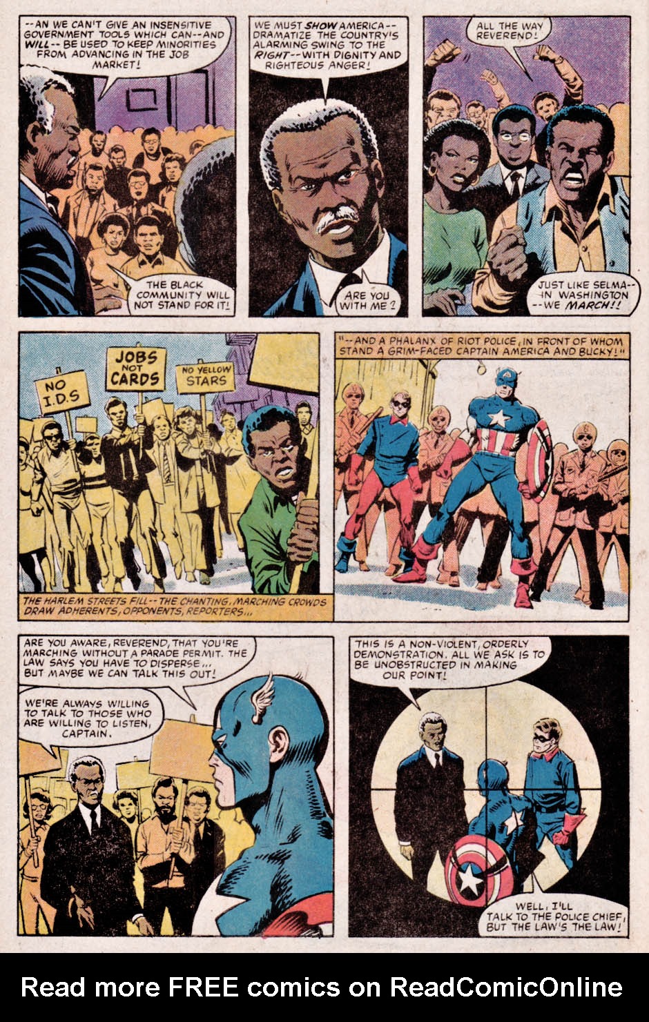 Read online What If? (1977) comic -  Issue #44 - Captain America were revived today - 18