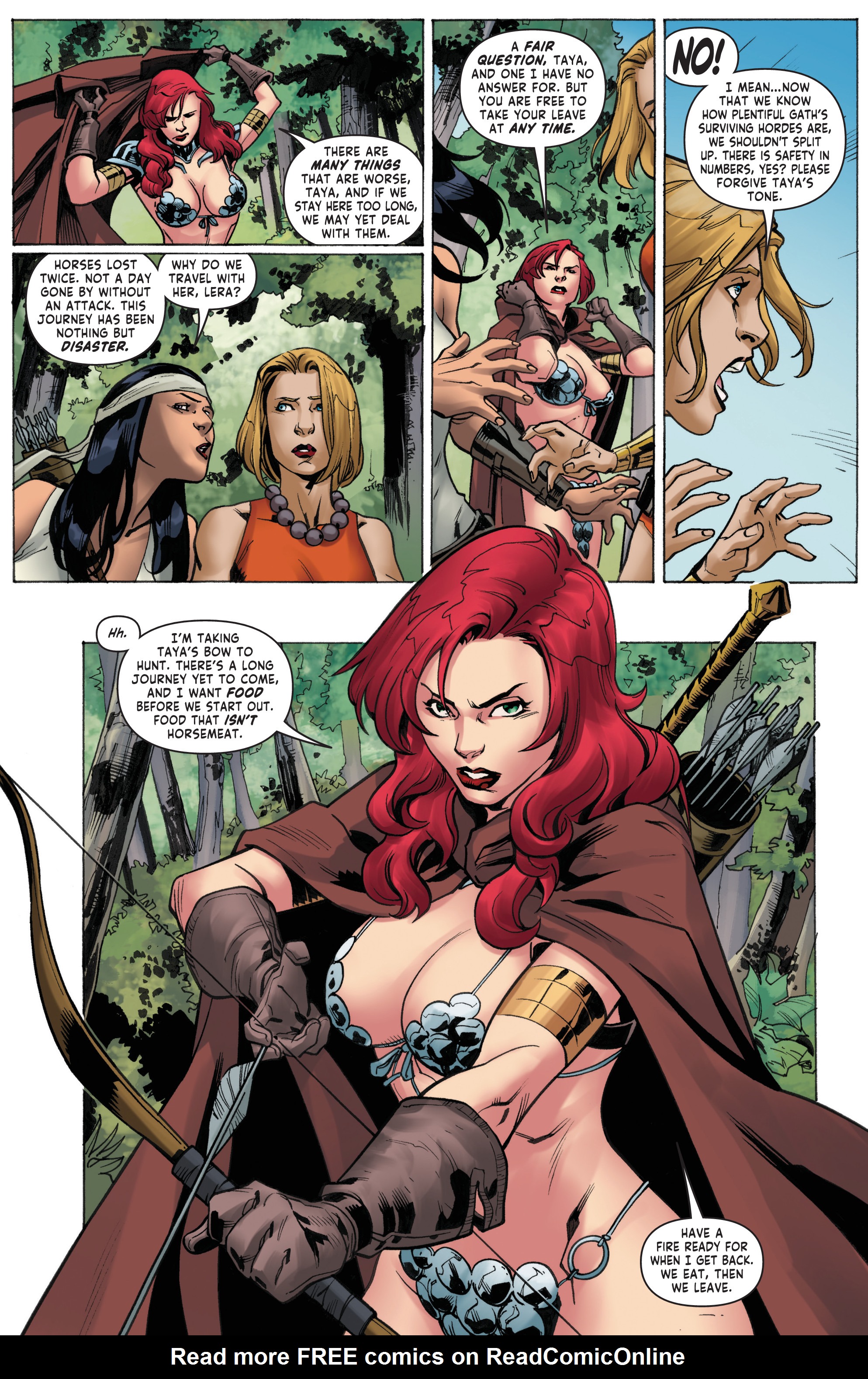 Read online Red Sonja Vol. 4 comic -  Issue # _TPB 4 - 37