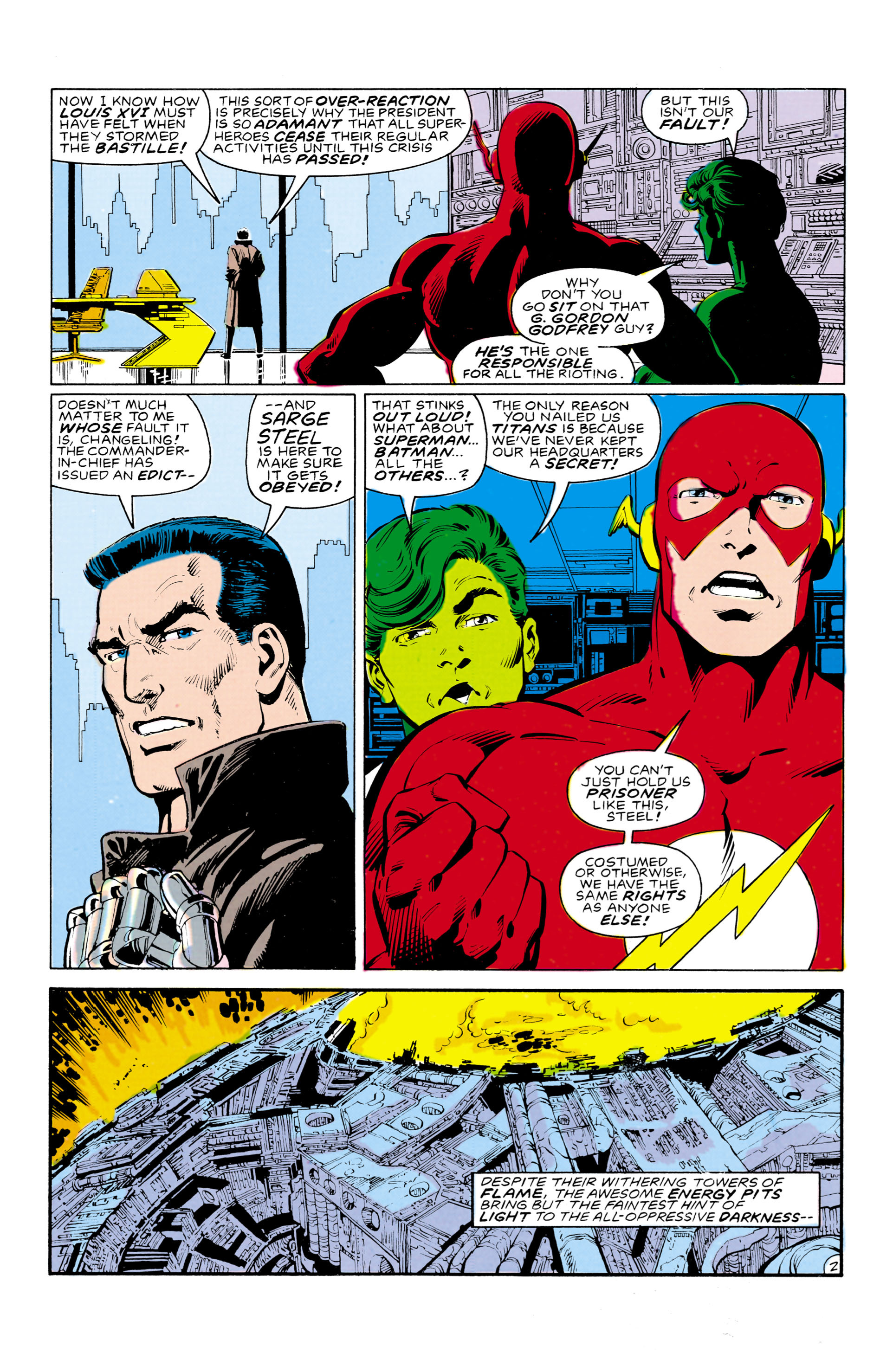 Read online Legends comic -  Issue #3 - 3