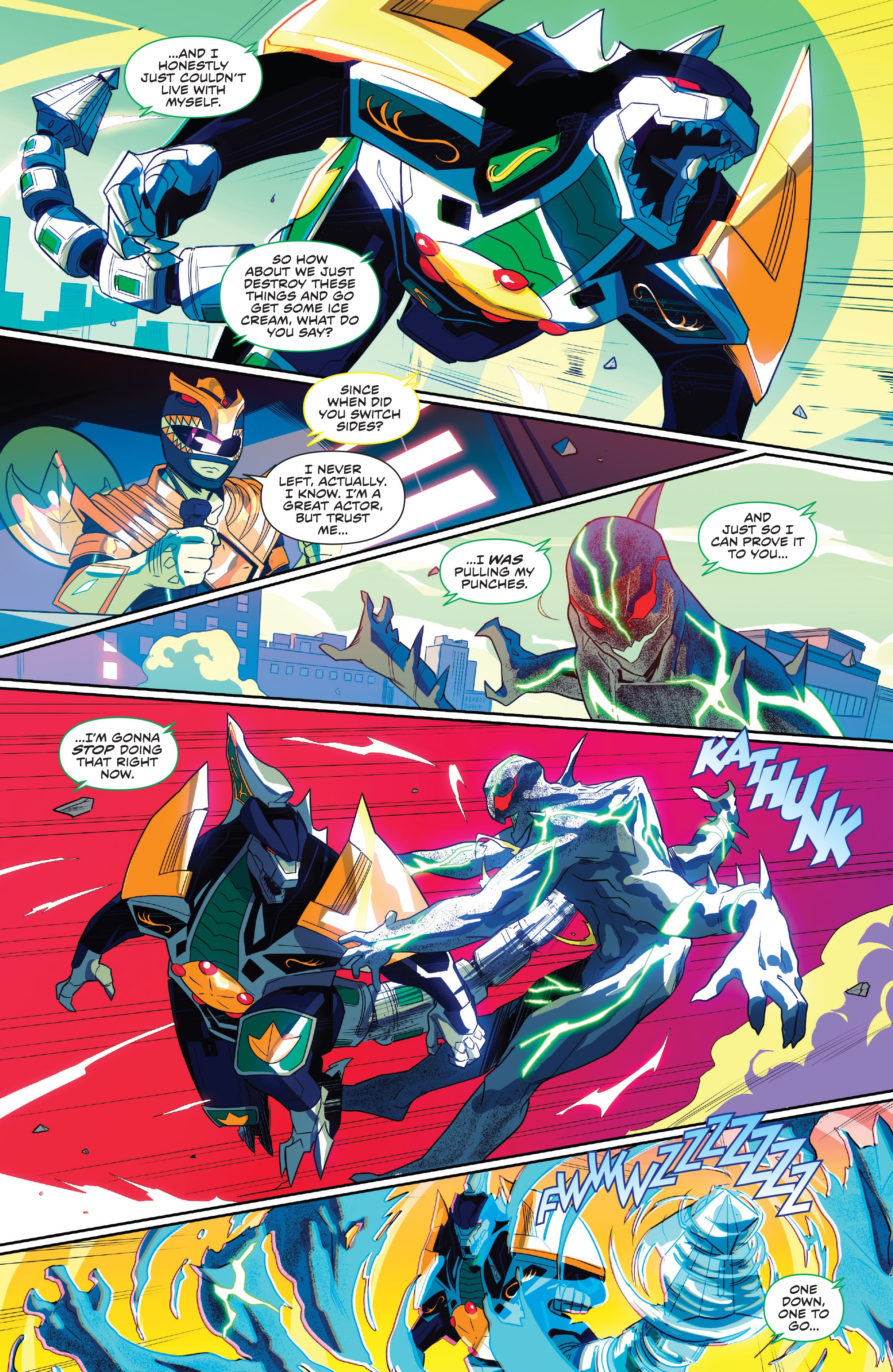 Read online Mighty Morphin comic -  Issue #8 - 15