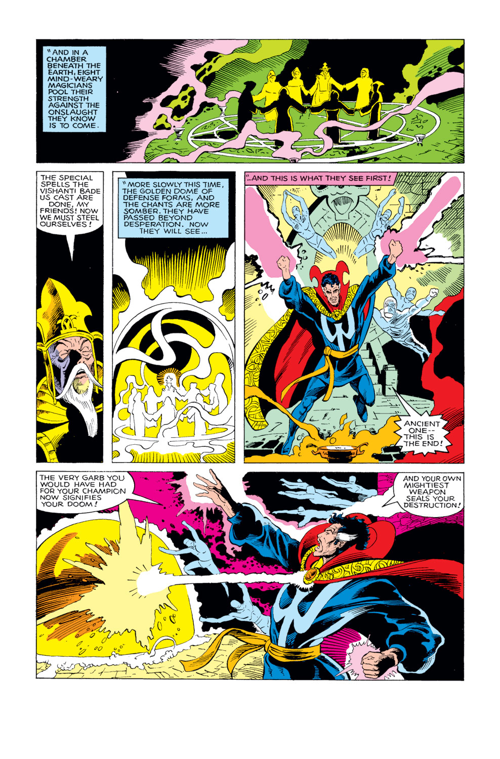 Read online What If? (1977) comic -  Issue #18 - Dr. Strange were a disciple of Dormammu - 29