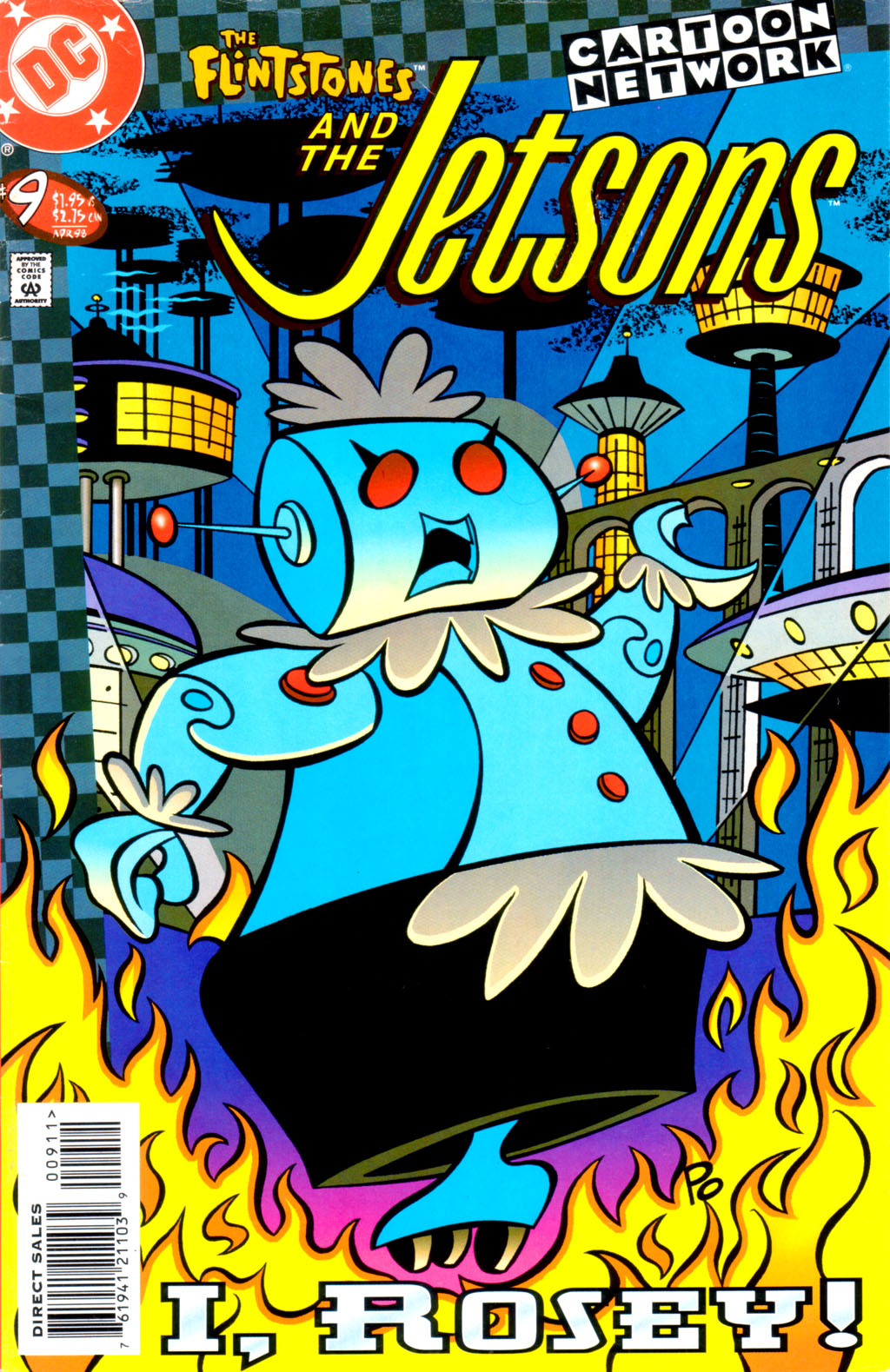 Read online The Flintstones and the Jetsons comic -  Issue #9 - 1