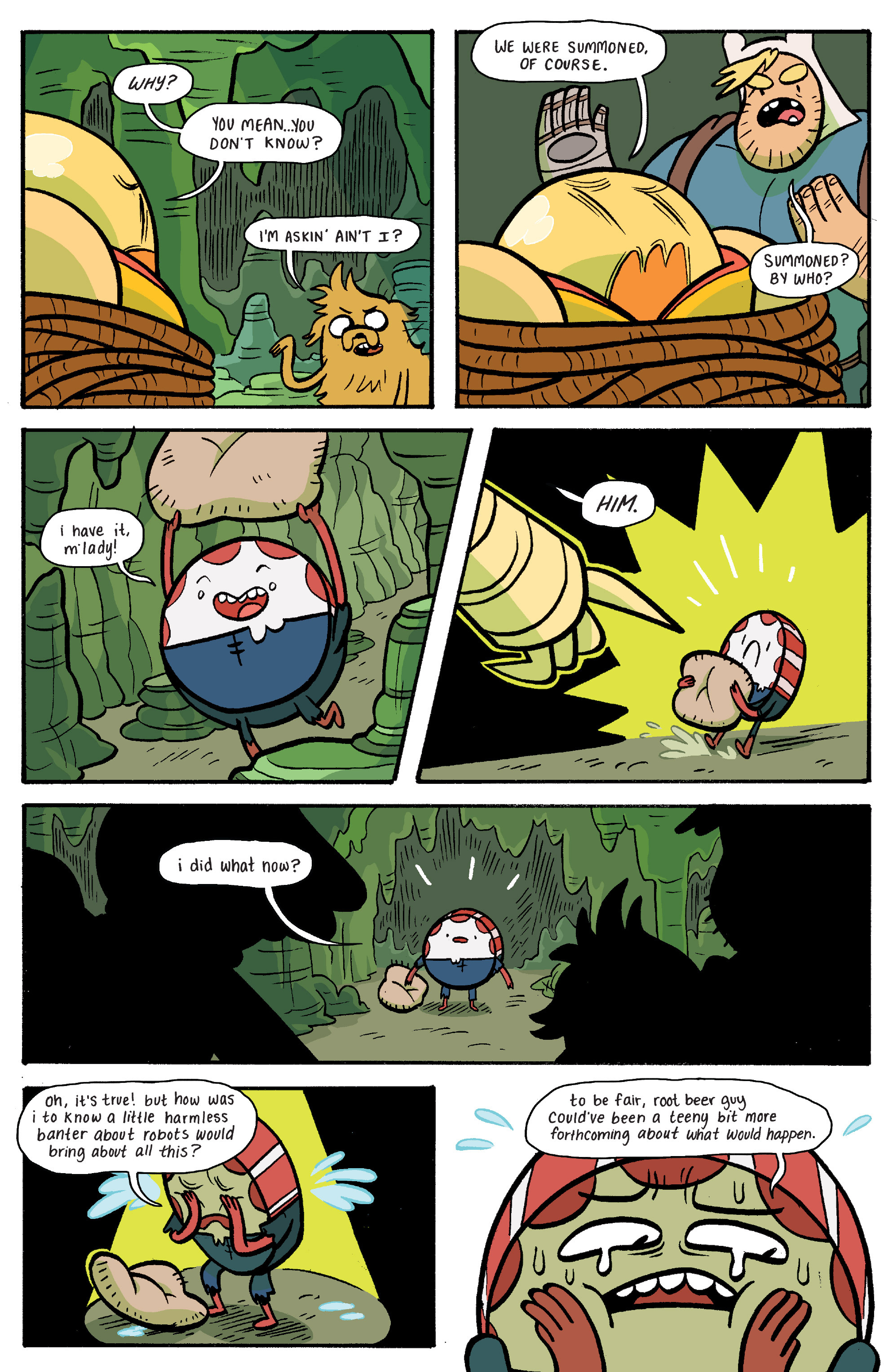 Read online Adventure Time: Banana Guard Academ comic -  Issue #6 - 14