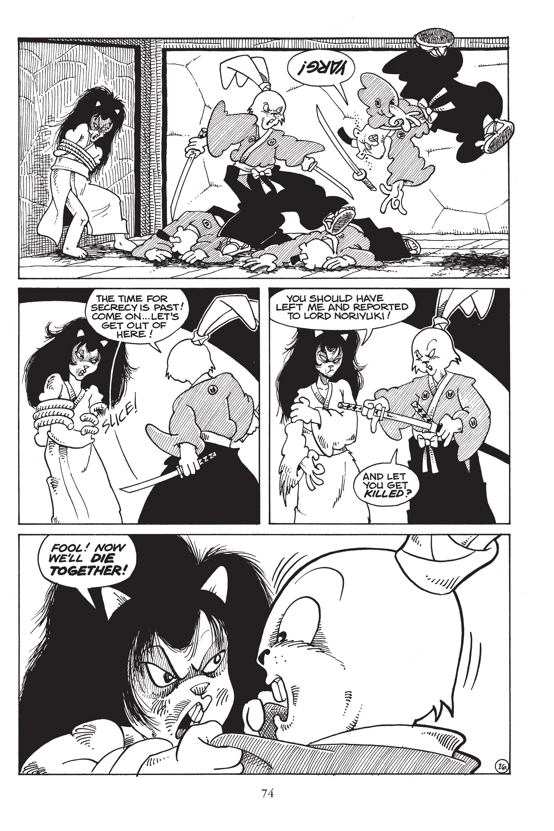 Read online Usagi Yojimbo (1987) comic -  Issue # _TPB 4 - 74