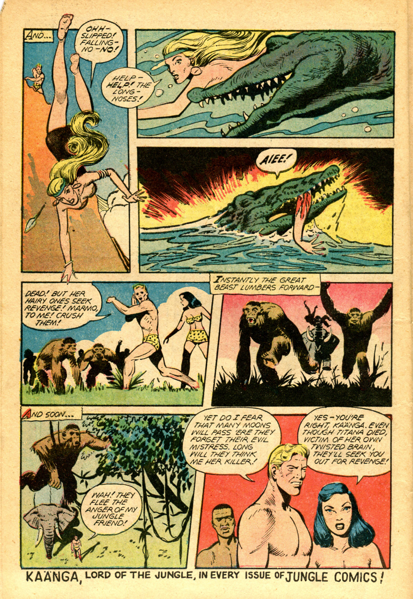 Read online Jungle Comics comic -  Issue #93 - 12