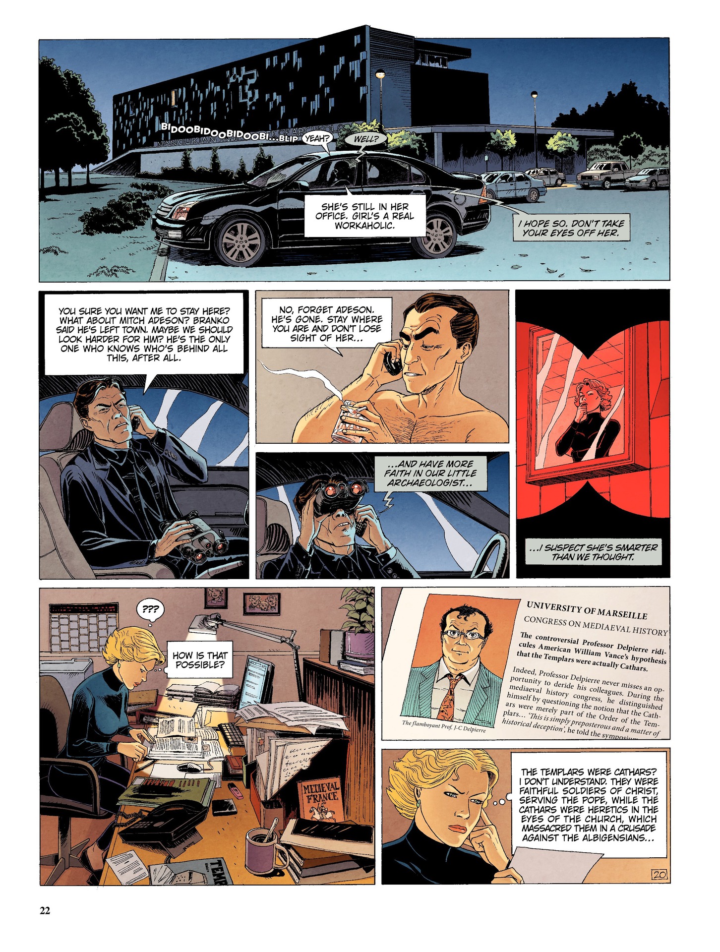 Read online The Last Templar comic -  Issue #2 - 22