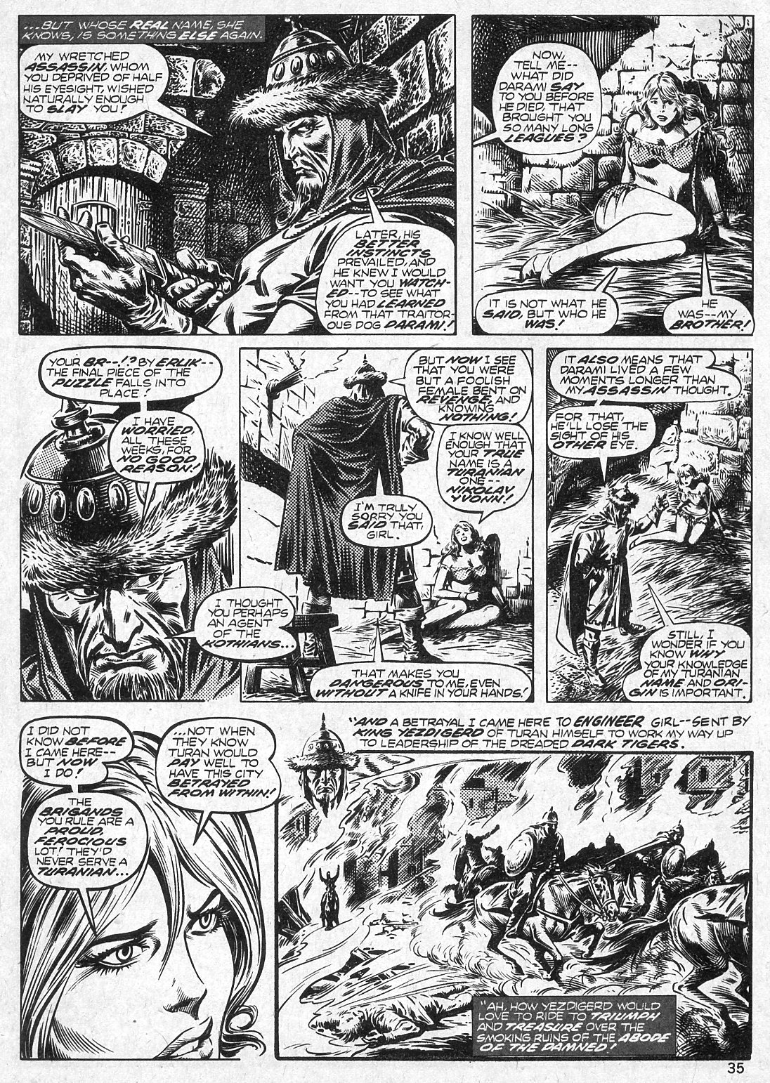 Read online The Savage Sword Of Conan comic -  Issue #11 - 34