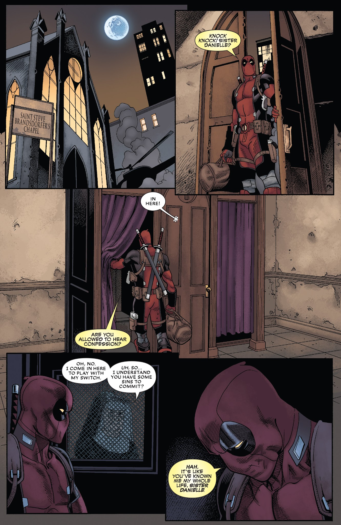 Read online Despicable Deadpool comic -  Issue #297 - 16