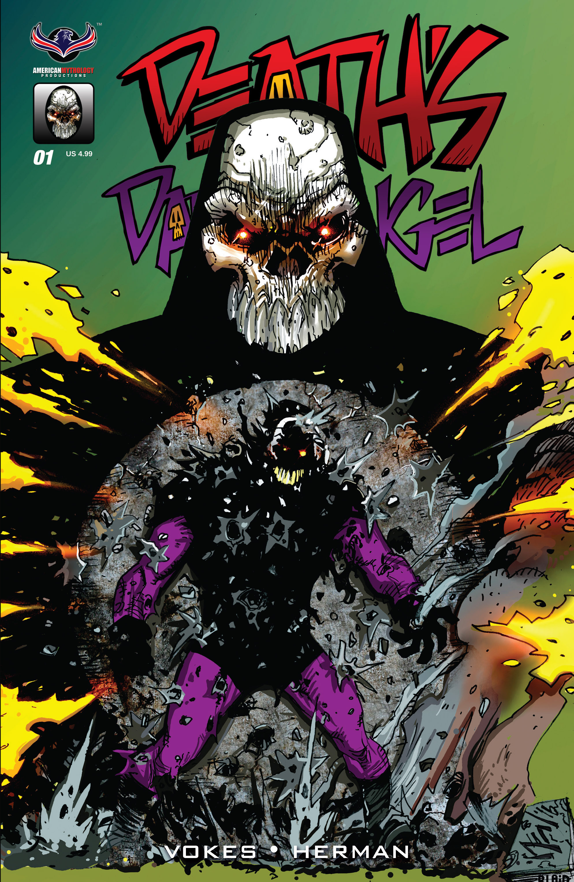 Read online Death's Dark Angel comic -  Issue # Full - 1
